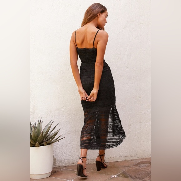 Black Formal Dress - Lulus BNWT - Picture 3 of 5